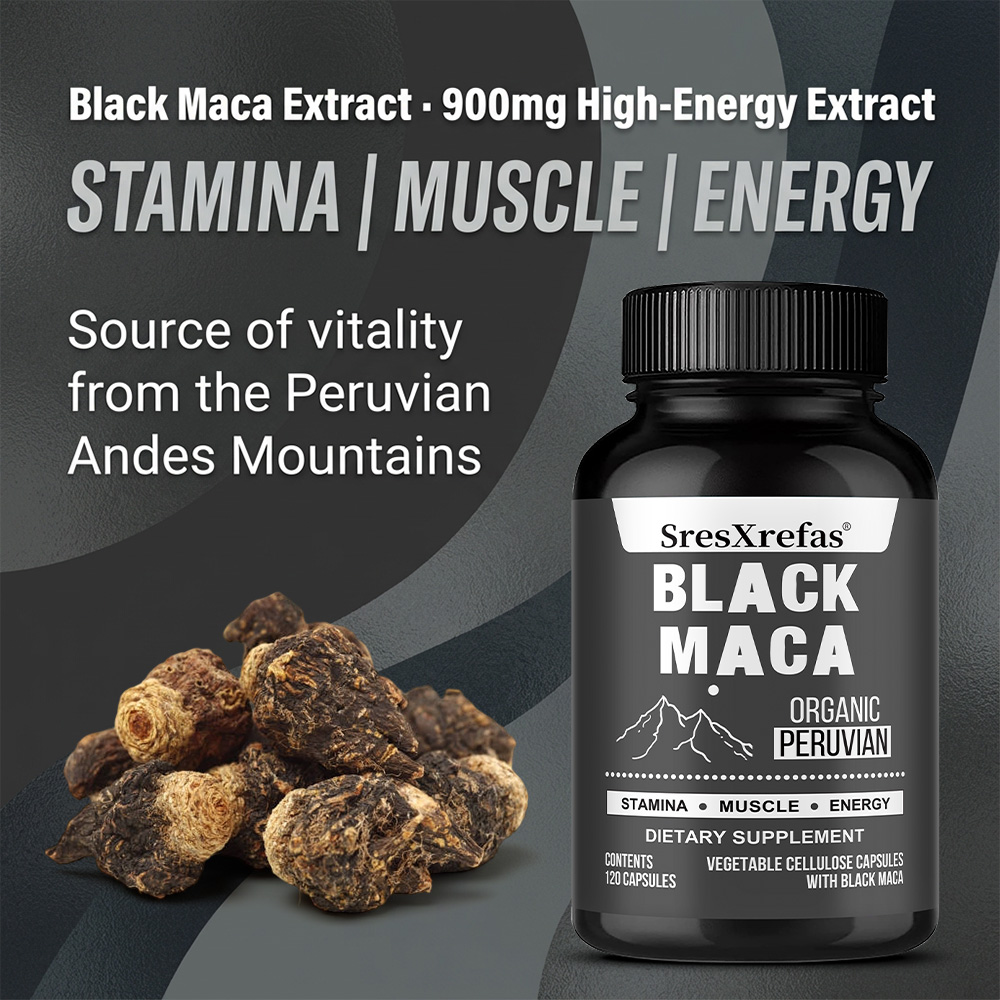 Potential Black Maca Capsules  - Herbal Supplement ulasan dan harga