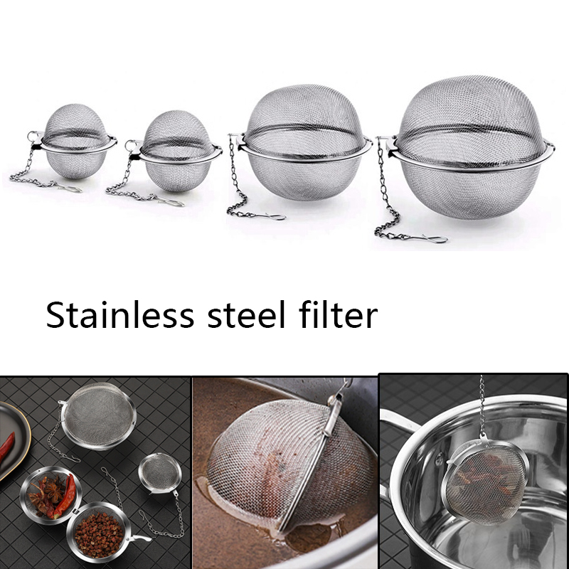 1-5pcs Tea Infuser Stainlesss  - Herbal Tea ulasan dan harga