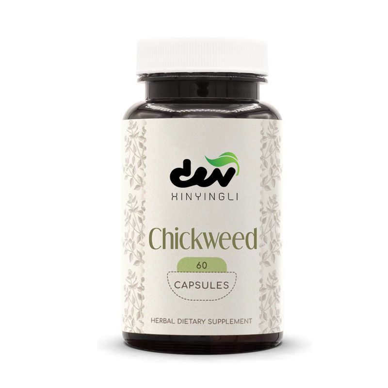 Chickweed 60 Capsules, 800 Mg, - Dried Herbs ulasan dan harga