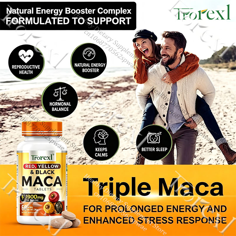 Natural Maca Root Tablets-Supp - Ginger Tea ulasan dan harga