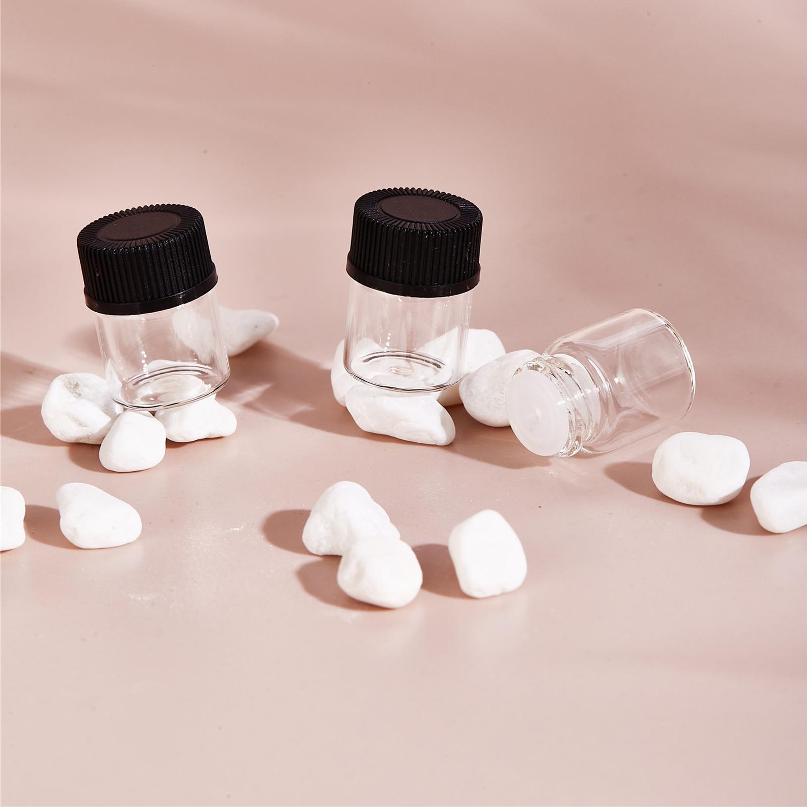 100 Pcs Small Glass Sample Bot - Essential Oils ulasan dan harga