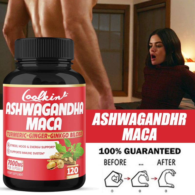 Ashwagandha and Maca Capsules  - Ginger Tea ulasan dan harga