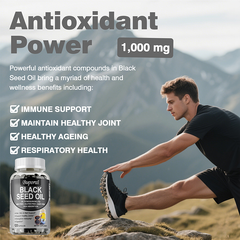 Premium Black Seed Oil 120 Cap - Herbal Supplement ulasan dan harga