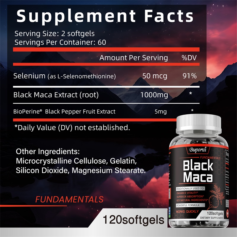 Black Maca Supplement - Increa - Herbal Supplement ulasan dan harga