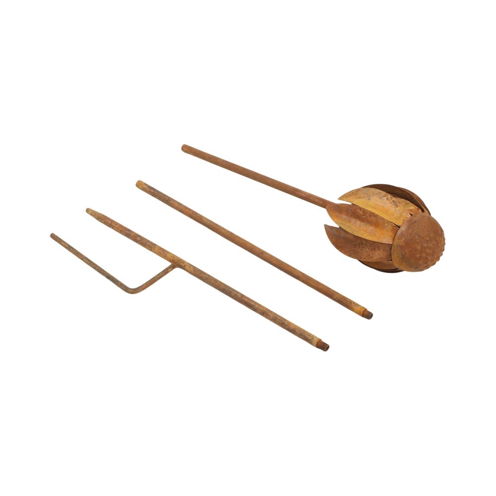 Metal Garden Stake Featuring E - Echinacea ulasan dan harga