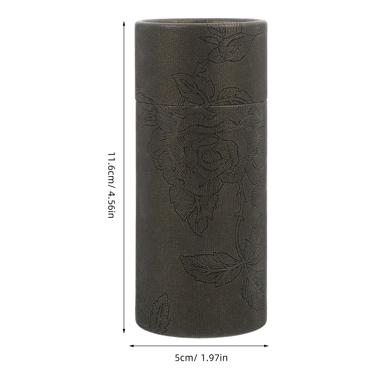 10Pcs Elegant Round Paper Tube - Essential Oils ulasan dan harga