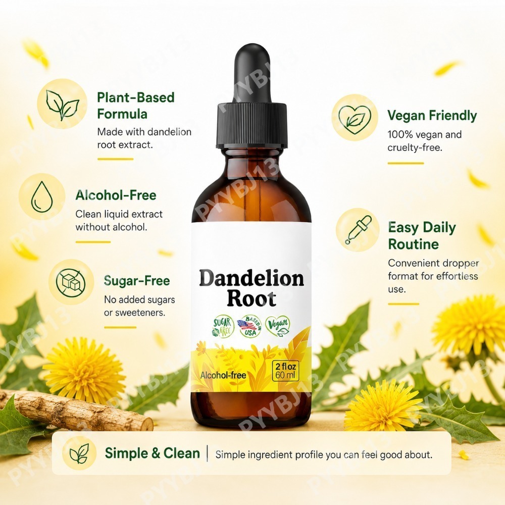 Dandelion Root Supplement Live - Herbal Tincture ulasan dan harga